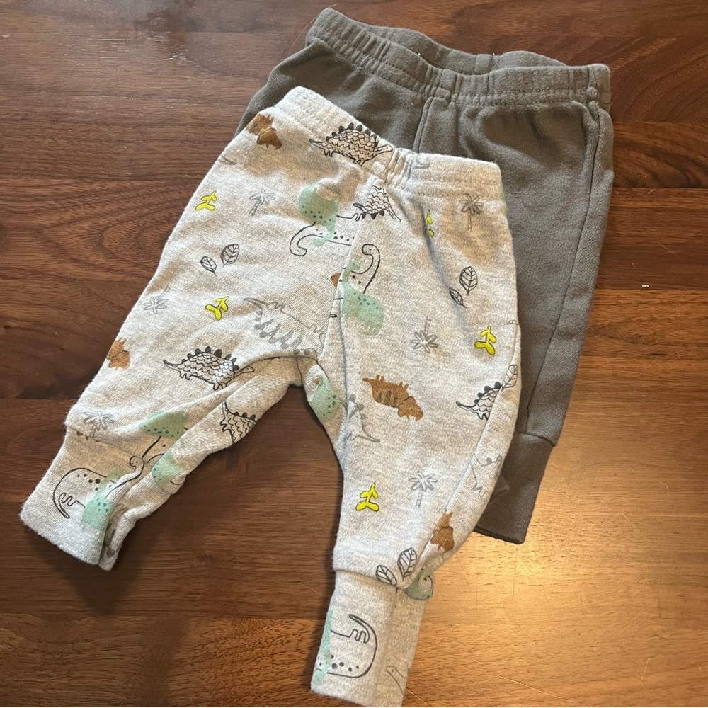 Child of Mine by Carter’s Newborn Leggings Pants Bundle